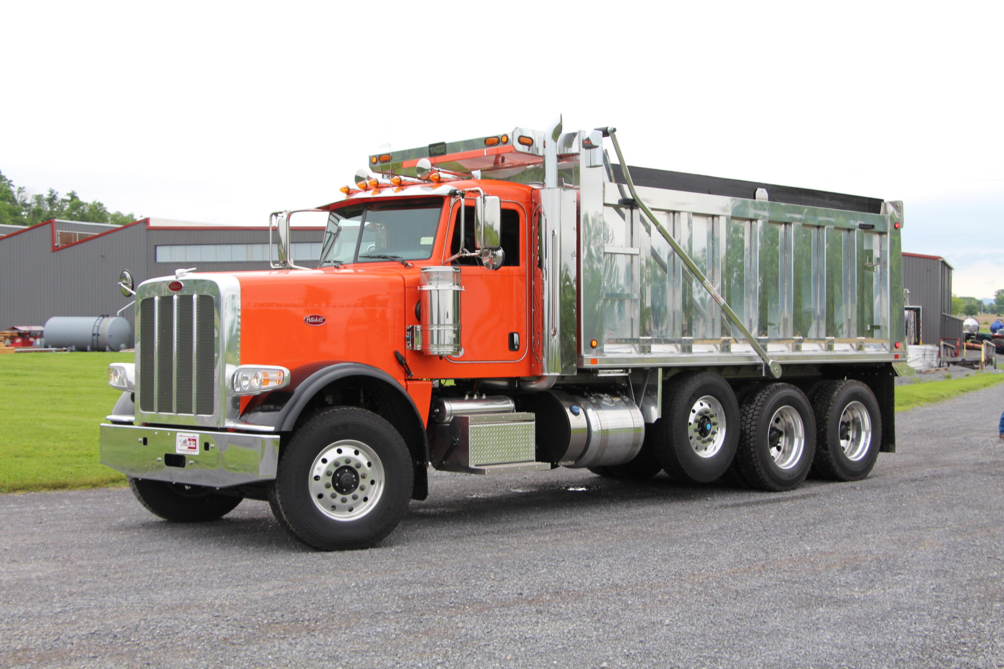 Aluminum Post & Sheets Dump Body - SOLD! - Pik Rite